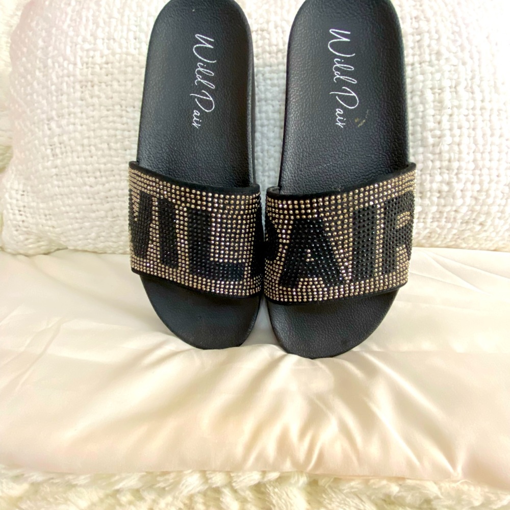 Wild pair shoes sparkly
